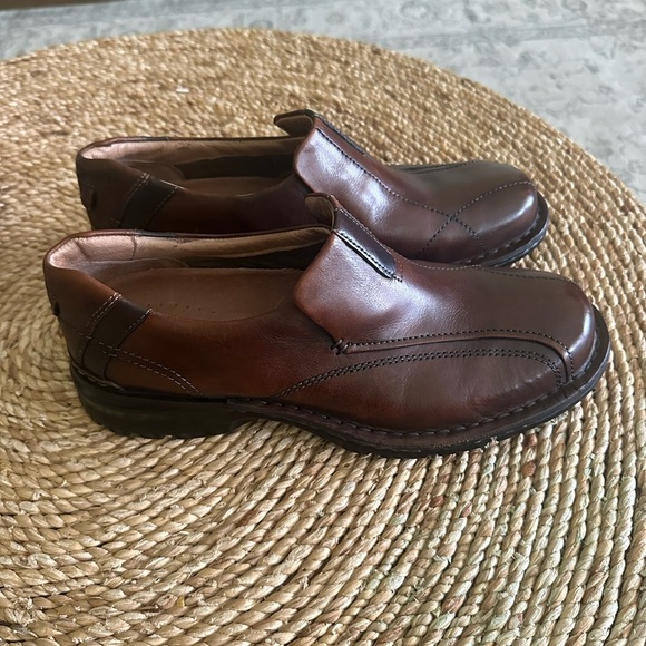 Clark's Escalade Step Brown Leather Men's Size 9M NWOT - Picture 5 of 7